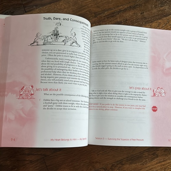 My Heart Belongs to Him Book -By Nancy Butlowski and Leslie J. Barner - Picture 5 of 6